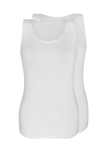 Топ прекрасная кожа 2-упаковка Sassa, белый