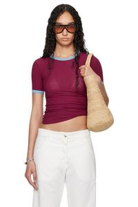 эксклюзивная розовая футболка Drive от Ssense Baserange, мультиколор