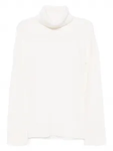 Джемпер с высоким воротником TOTEME, нейтральный