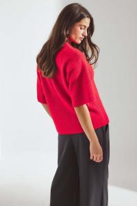 Кардиган NA-KD SHORT SLEEVE, Red