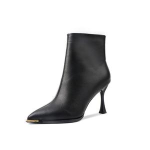 Ботильоны женские Pinweishidu, цвет Khaki [6 cm]