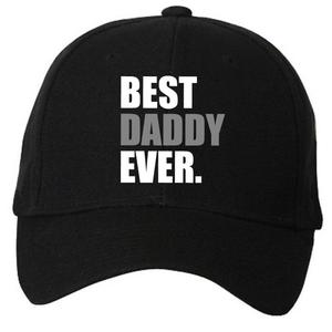 Черная кепка Best Daddy Ever 60 SECOND MAKEOVER, черный