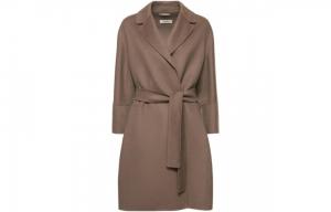 Arona С поясом Длинный рукав Пальто 'S MAX MARA, Коричневый