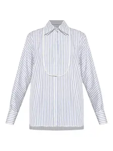 Рубашка в полоску Lanvin, белый