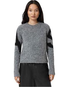 Женский свитер AllSaints Sylvie, Grey/Black