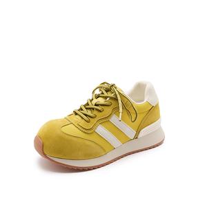 Низкие повседневные туфли женские GIGIRYO, Yellow