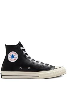 Кеды Converse Chuck 70 Leather Hi "Black", черный