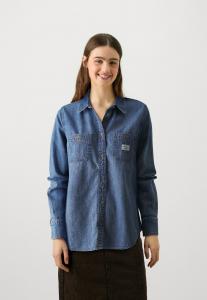 Блузка на пуговицах REGULAR Guess Jeans, темно-синий