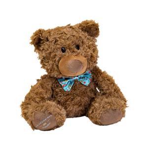 Плюшевая кукла Bow Tie Bear высотой 23 см Tak Bebe, синий