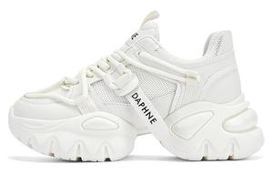 Кроссовки женские толстые низкие Daphne, белый