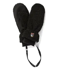 Перчатки с флисовой отделкой Parajumpers, черный