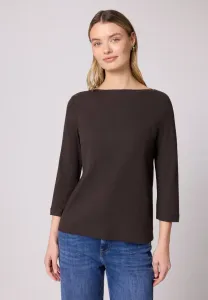 В стиле топ с длинными рукавами Street One, Braun