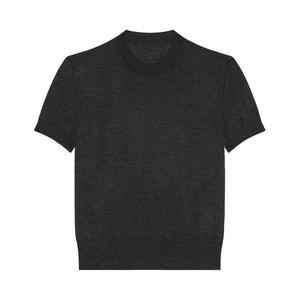 Свитер Givenchy Short-Sleeve Sweater, Charcoal