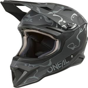 Мотокроссовый шлем Oneal 1srs splash, Black/Gray