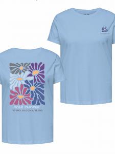 Футболка ONLY Carmakoma, светло-синий