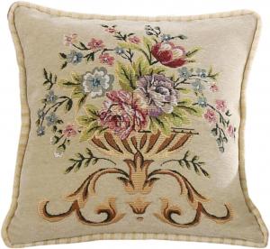Jynqra Подушка с вышивкой мягкая для дивана и кровати