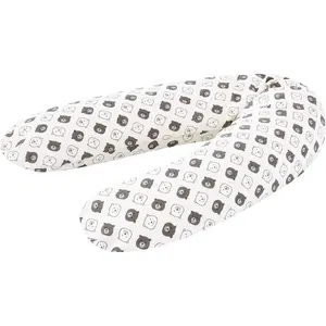 Подушка для кормления Подушка Маленький Медвежонок с разнообразными возможностями использования Träumeland, антрацит