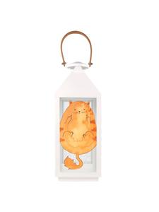 Mr. & Mrs. Panda Кот-фонарь, показывающий средний палец, ничего не говоря, в прозрачном виде