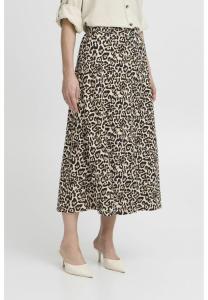 Юбка А-силуэта BYMFALAKKA b.young, цвет Rainy Day Leopard Mix