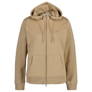 Толстовка Gant Sweatjacke, хаки