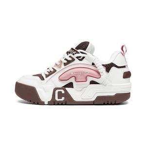 Champion Женские скейтерские кроссовки Balance Low top Pinecone Brown/Milk White