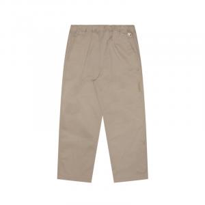 Брюки прямого покроя с эластичной талией от *A BATHING APE Aape, коричневый