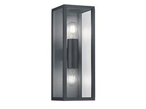 Наружный настенный светильник MeineWunschleuchte Glaan, антрацитовый
