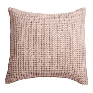 Подушка Levtex Home Mills Waffle Square, цвет Blush