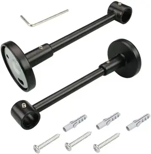 Крепление Liedeco, (1 шт.), для карнизов Ø 16 мм Ø 1,6 см, черный