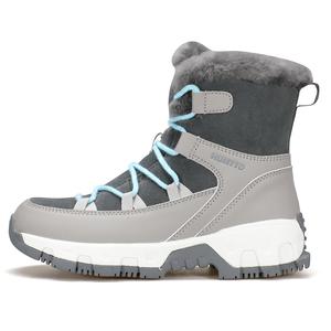 HUMTTO Женские серые снегоступы с амортизирующей поддержкой средней высоты, цвет Gray
