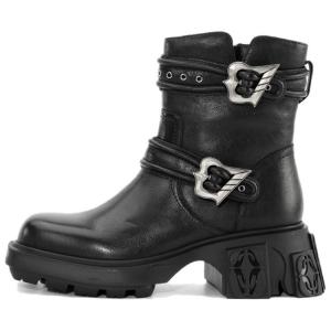 Ботильоны Astral Series 5 см женские DIBO MANNER, Black[Fleece-Lined]