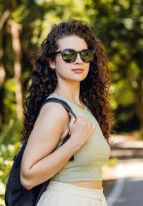 Солнцезащитные очки VUCH FOXY G-BLACK, Black