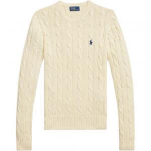 Пони с вышивкой свитер Polo Ralph Lauren, серо-белый