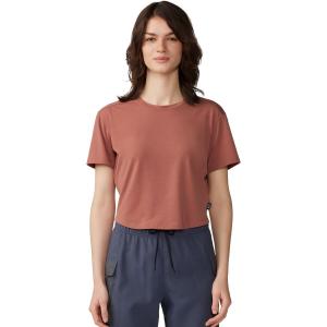 Топ с короткими рукавами Trek n go Mountain Hardwear, цвет dark quartz