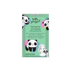 Очищающая тканевая маска #BravePanda Selfie Project, 1 шт.