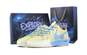 Nike Air Zoom G.T. Cut 3 Wave Surge амортизаторы нескользящие низкие баскетбольные кроссовки Unisex Yellow