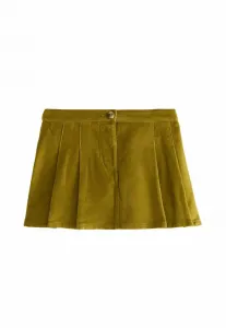 Плиссированная юбка прямого кроя Next, Green