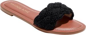 Сандалии Jack Rogers Dumont Woven Rope Flat Sandals, черный