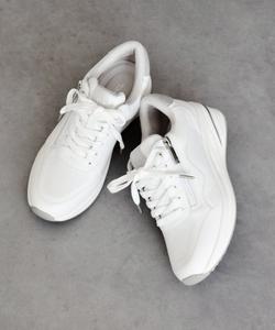 Кроссовки на каблуке 5 см на молнии Tamaris, цвет Wh