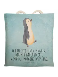 Шоппер Mr. & Mrs. Panda, цвет eisblau