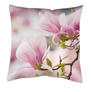 Наволочка Home Wohnideen Magnolia, 50x50x1 см, роза