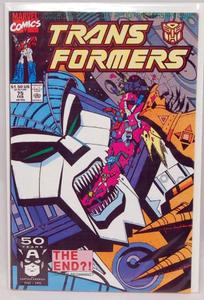 Transformers 75 - On The Edge Of Extinction! - Jazz - Optimus Prime - Comic Book (1) (Marvel Comics)