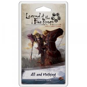 Настольная игра Fantasy Flight Games Legend of the Five Rings LCG: All & Nothing Dynasty Pack
