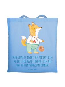 Сумка Mr. & Mrs. Panda Tragetasche Trainer Unterschied mit Spruch, небесно-синий