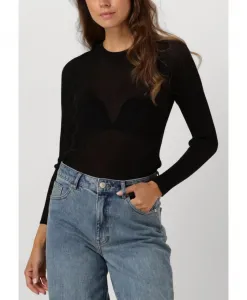 Блузка Silvigz с глубоким вырезом на спине Gestuz, черный