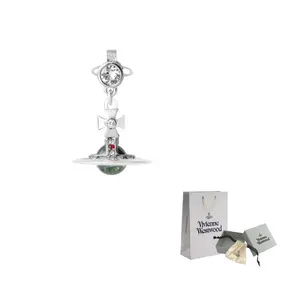 Серьги-гвоздики женские серебряные Vivienne Westwood, серебряный