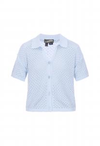 DreiMaster Vintage Вязаный кардиган светло-голубого цвета