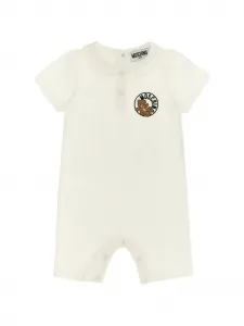 Комбинезон с нашивкой в виде медведя Moschino, бежевый