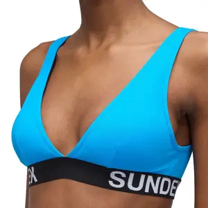 Топ бикини Sundek American with elastic, синий