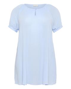 Туника KAFFE CURVE KCAmi, светло-голубой